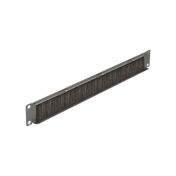 19” 1U Fırça Geçişli Kapama Paneli | 1 adet/Paket - Thumbnail