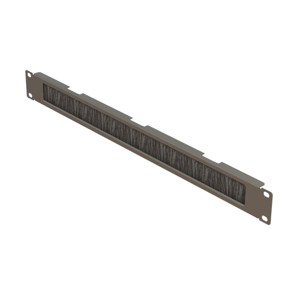19” 1U Fırça Geçişli Kapama Paneli | 1 adet/Paket
