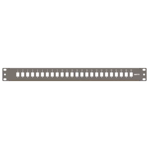 Samm Teknoloji - 19” 1U, FP3 24 Simplex, Fiber Adaptörler için Ön Panel, Boş, Siyah (1) Samm Teknoloji - 19” 1U, FP3 24 Simplex, Fiber Adaptörler için Ön Panel, Boş, Siyah (1)