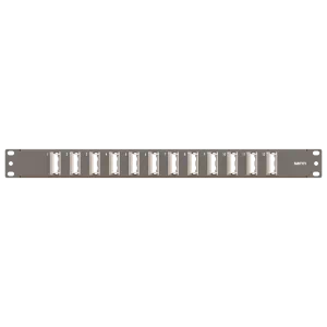 Samm Teknoloji - 19” 1U, FP7 12 Açılı Dubleks, Fiber Adaptörler için Ön Panel, Boş, Siyah (1) Samm Teknoloji - 19” 1U, FP7 12 Açılı Dubleks, Fiber Adaptörler için Ön Panel, Boş, Siyah (1)