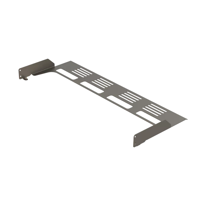 19” 1U, RO1 Rear Cable Organizer for MIO Panels, Black