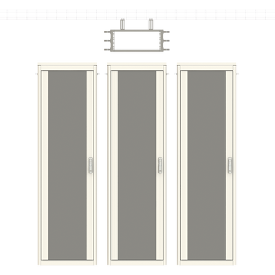 19” 4U Overhead Mounting Rack Frame | Including Side Organizers