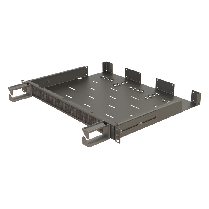 1U Fırça Geçişli Kablo Yönetim Paneli |