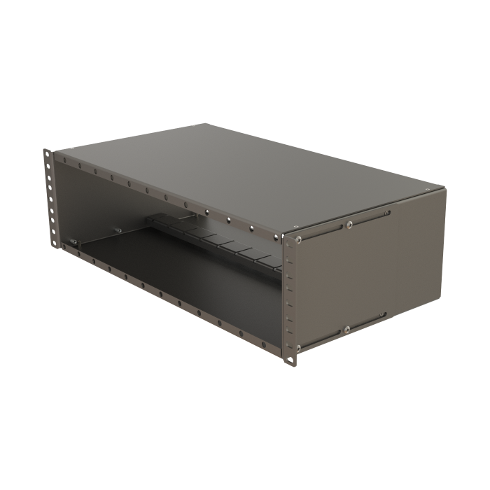 3U Sub-rack Paneli | 12 Modül | Ön Erişim