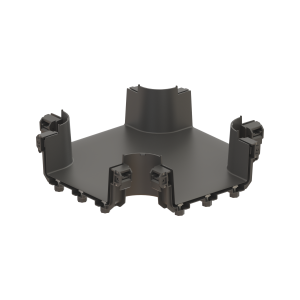 - FDS_200mm 4-Way Cross Connection Body (1)  - FDS_200mm 4-Way Cross Connection Body (1)