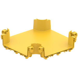 - FDS_300mm 4-Way Cross Connection Body  - FDS_300mm 4-Way Cross Connection Body