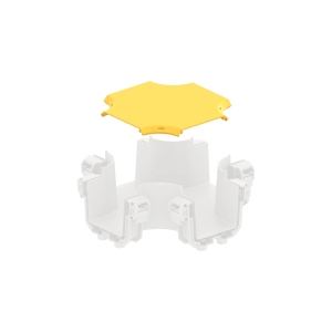 FDS_100mm 4-Way Cross Connection Cover - Thumbnail