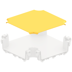 FDS_300mm 4-Way Cross Connection Cover - Thumbnail