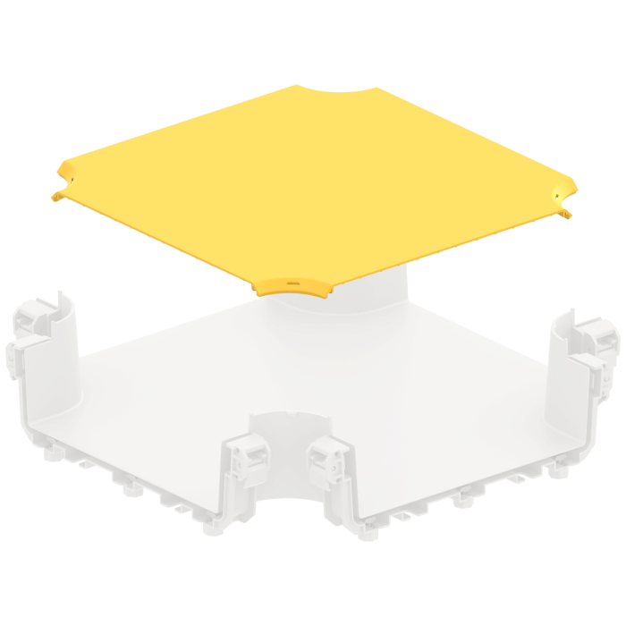 FDS_300mm 4-Way Cross Connection Cover