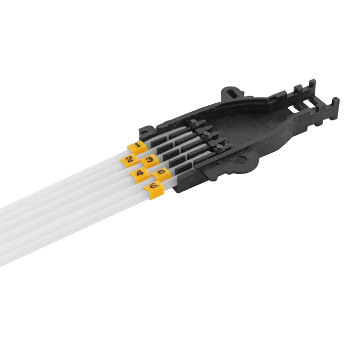 6-Yuvalı Loose Tube Fiber Geçiş Fanout Kit