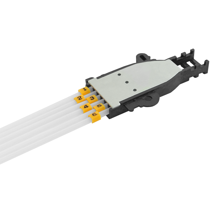 6-Yuvalı Loose Tube Fiber Geçiş Fanout Kit