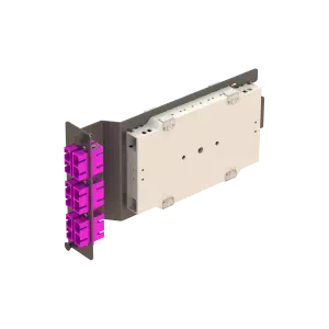 6x SC Duplex Sub-rack Splice Module - Thumbnail
