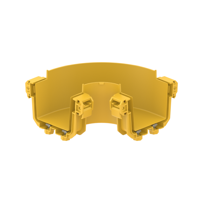FDS_100mm 90˚ Horizontal Elbow Connection Body FDS_100mm 90˚ Horizontal Elbow Connection Body