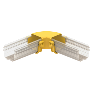 FDS_100mm 90˚ Horizontal Elbow Connection Body - Thumbnail