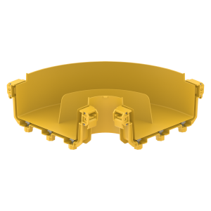- FDS_200mm 90˚ Horizontal Elbow Connection Body  - FDS_200mm 90˚ Horizontal Elbow Connection Body