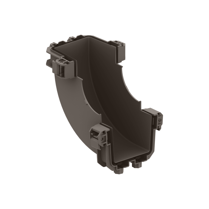 FDS_100mm 90˚ Vertical Inside Elbow Body FDS_100mm 90˚ Vertical Inside Elbow Body