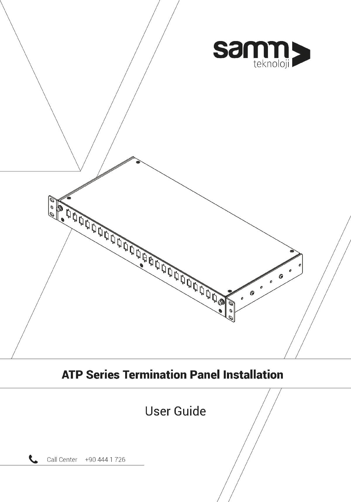 Aluminiu fiber Termination Panel Installation Guide