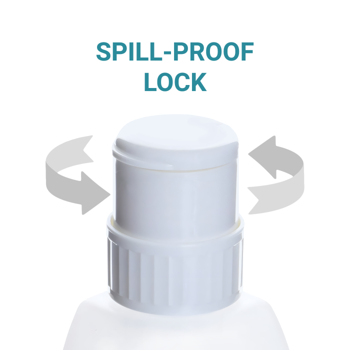 ADB-250 Twist-Lock Alcohol Dispensing Bottle | 250ml