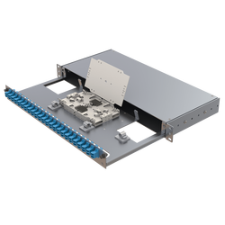 Samm Teknoloji - Aluminium 1U Patch Panel | 24 LC Duplex Samm Teknoloji - Aluminium 1U Patch Panel | 24 LC Duplex