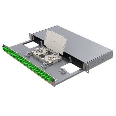Aluminium 1U Patch Panel | 24 LC Duplex Aluminium 1U Patch Panel | 24 LC Duplex