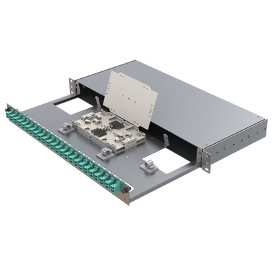 Aluminium 1U Patch Panel | 24 LC Duplex Aluminium 1U Patch Panel | 24 LC Duplex