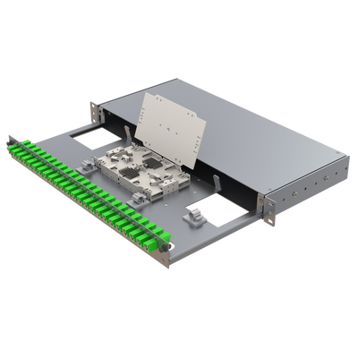 Alüminyum 1U Patch Panel | 24 E2000 Simplex Alüminyum 1U Patch Panel | 24 E2000 Simplex