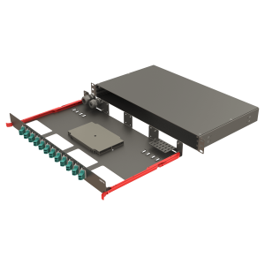 Bright Series | Rail Sliding | 12 Angled LC Duplex | FP09 | 24 Fiber - Thumbnail