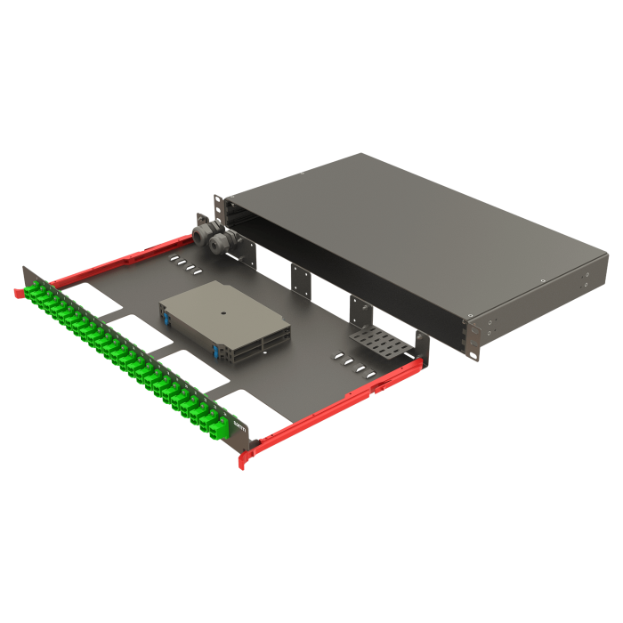 Bright Series | Rail Sliding | 24 LC Duplex | FP07 | 48 Fiber