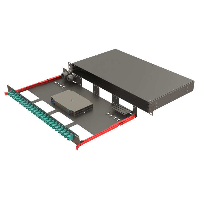 Bright Series | Rail Sliding | 24 LC Duplex | FP07 | 48 Fiber