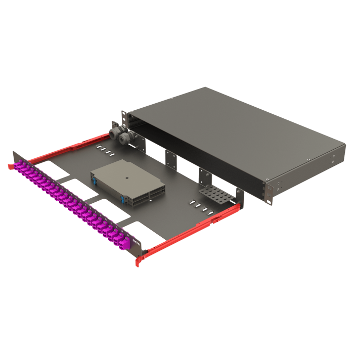 Bright Series | Rail Sliding | 24 LC Duplex | FP07 | 48 Fiber