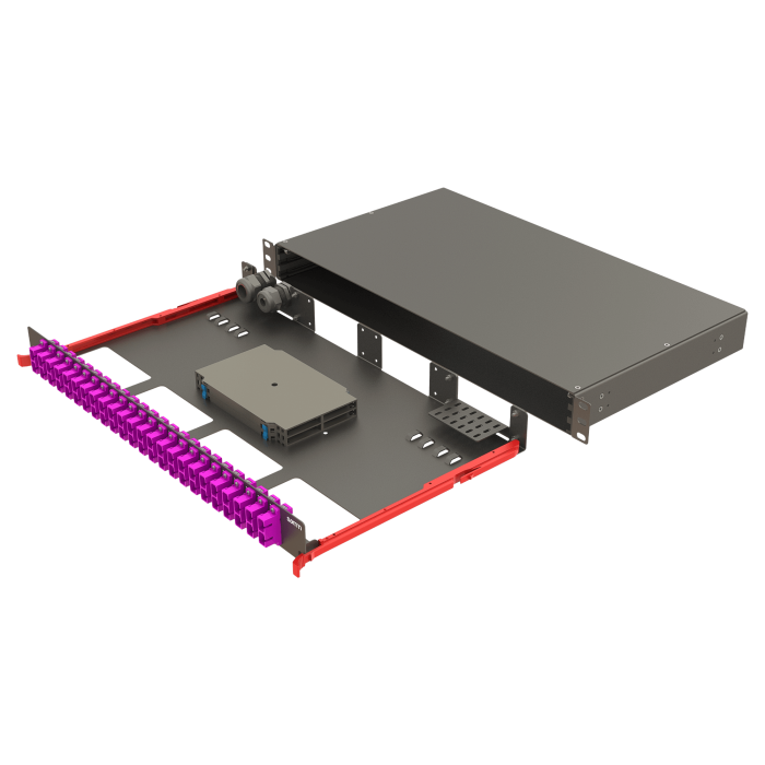 Bright Series | Rail Sliding | 24 SC Duplex | FP08 | 48 Fiber