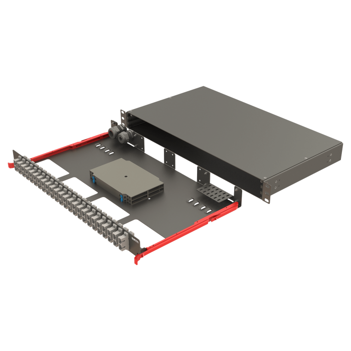 Bright Series | Rail Sliding | 24 SC Duplex | FP08 | 48 Fiber