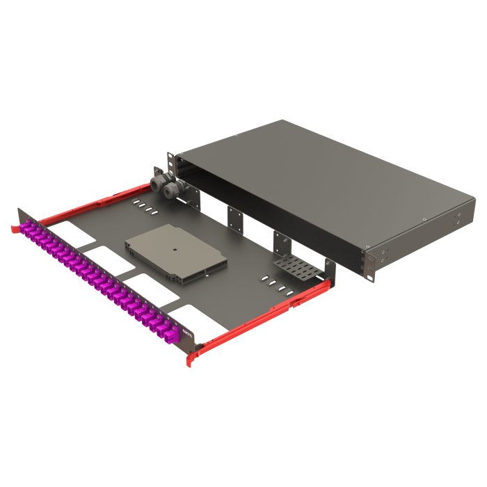 Bright Series | Rail Sliding | 24 SC Simplex | FP07 | 24 Fiber