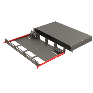 Bright Series | Rail Sliding | 3 Modular Slots | Empty Patch Panel