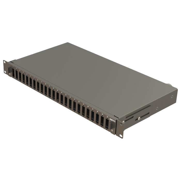 Bright Serisi | Mekanik Kızaklı | 24 Yuva | FP04 | Boş Patch Panel