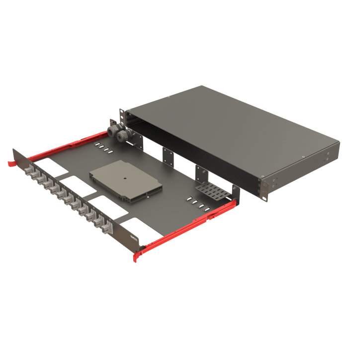 Bright Serisi | Raylı Kızaklı | 12 Düz SC Simplex | FP11 | 12 Fiber