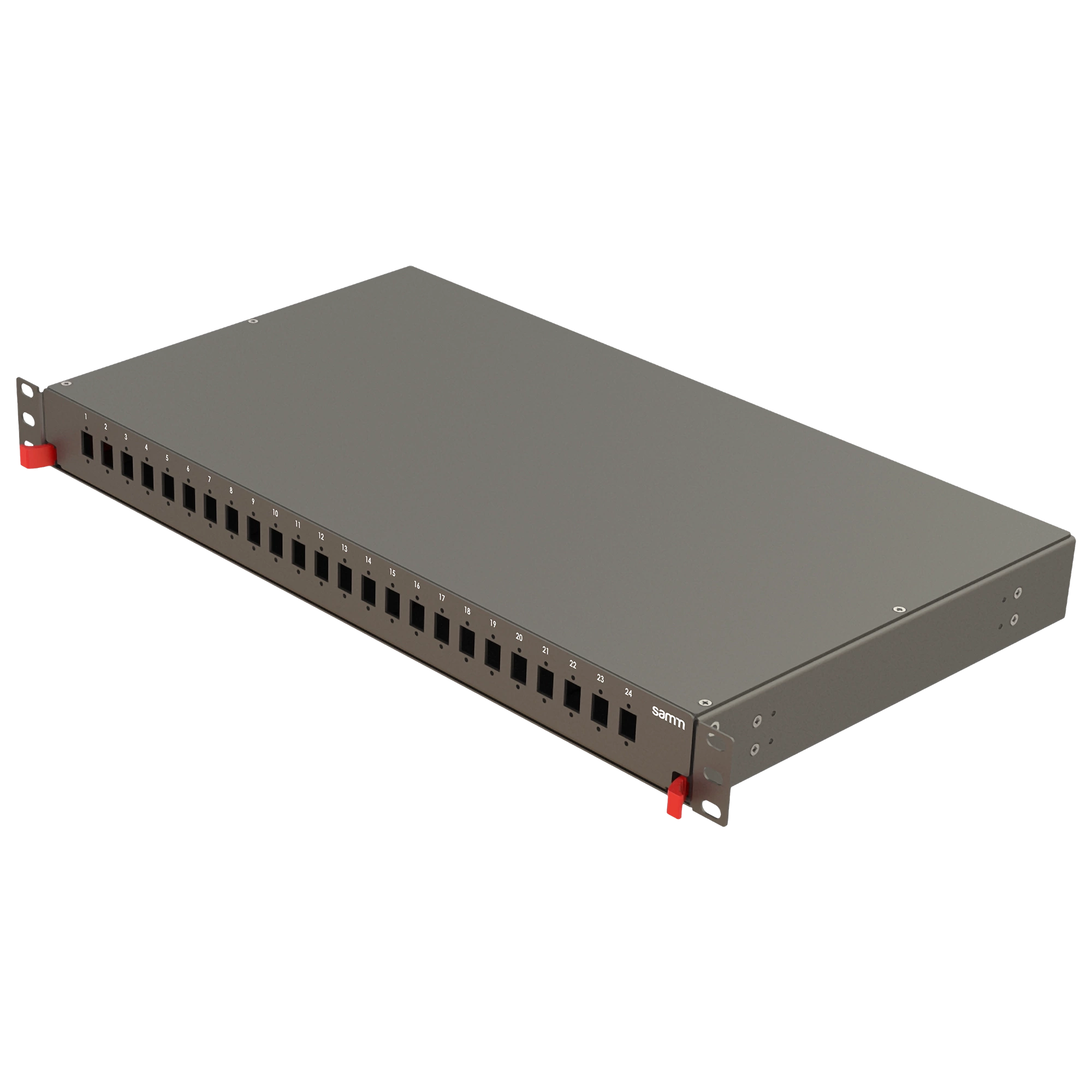 Bright Serisi | Raylı Kızaklı | 24 Yuva | FP07 | Boş Patch Panel