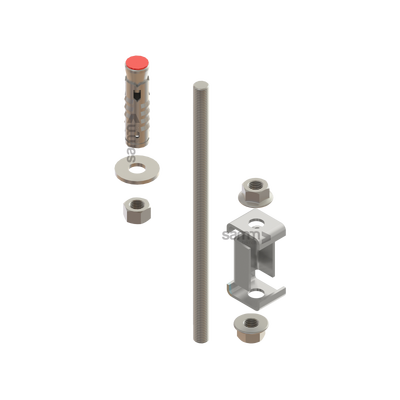 Cable Pathways | Ceiling Ladder Hanging Threaded Rod Set