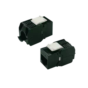 CAT6A Jack to Jack Keystone 180° | Unshielded