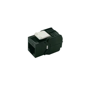 CAT6A Jack to Jack Keystone 180° | Unshielded - Thumbnail