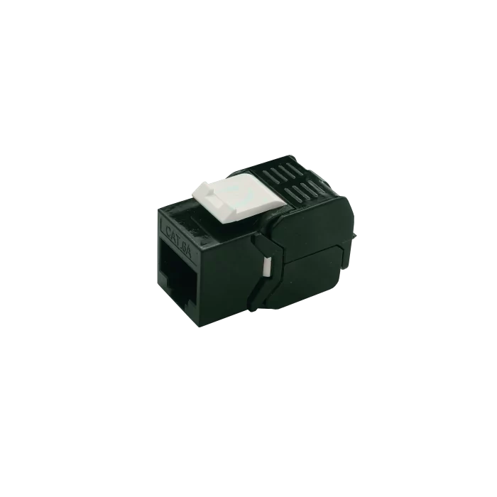 CAT6A Jack to Jack Keystone 180° | Unshielded