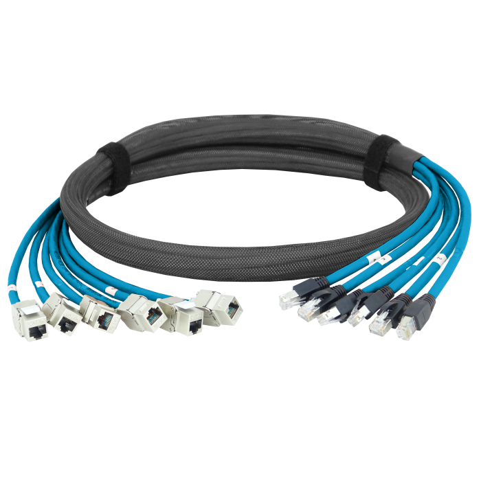 CAT6A S/FTP 6x Trunk Bakır Kablo