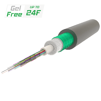 Çelik Zırhlı Merkezi Tüplü Fiber Optik Kablo | Gel-Free | U-BQ(ZN)(SR)BH | Up to 24F | 2000 metre