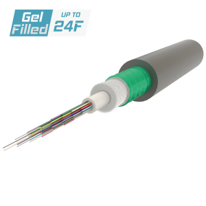 Çelik Zırhlı Merkezi Tüplü Fiber Optik Kablo | Gel-Filled | U-D1Q(ZN-GY)(SR)H | Up to 24F Çelik Zırhlı Merkezi Tüplü Fiber Optik Kablo | Gel-Filled | U-D1Q(ZN-GY)(SR)H | Up to 24F