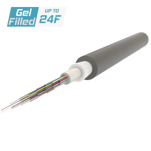 Central Loose Tube Fiber Optic Cable | Gel-Filled | U-D1Q(ZN-GY)BH | Up to 24F | 1000 meters Central Loose Tube Fiber Optic Cable | Gel-Filled | U-D1Q(ZN-GY)BH | Up to 24F | 1000 meters