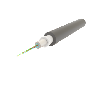 Central Loose Tube Fiber Optic Cable | Gel-Filled | U-D1Q(ZN-GY)BH | Up to 24F | 1000 meters - Thumbnail