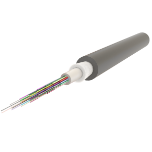 Central Loose Tube Fiber Optic Cable | Gel-Filled | U-D1Q(ZN-GY)BH | Up to 24F | 1000 meters - Thumbnail