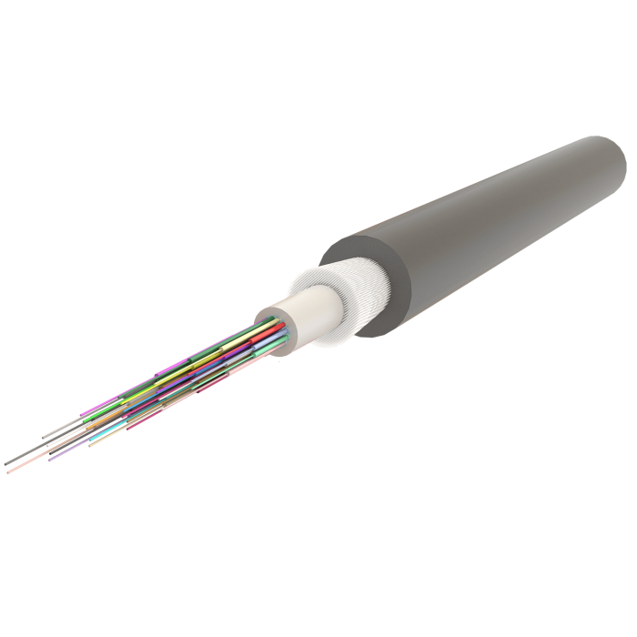 Central Loose Tube Fiber Optic Cable | Gel-Filled | U-D1Q(ZN-GY)BH | Up to 24F | 1000 meters Central Loose Tube Fiber Optic Cable | Gel-Filled | U-D1Q(ZN-GY)BH | Up to 24F | 1000 meters