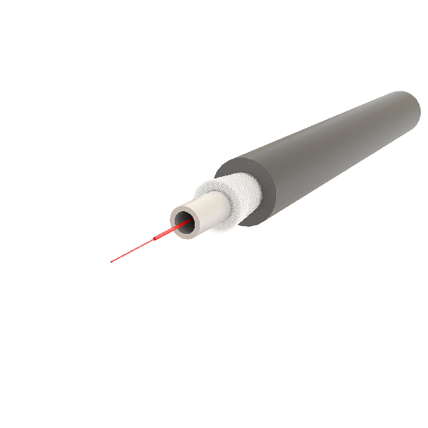 Central Loose Tube Fiber Optic Cable | Gel-Free | U-BQ(ZN-GY)BH | CPR:B2ca | Up to 24F | 1000 meters