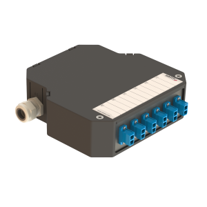 Samm Teknoloji - DIN Rail Termination Box | 6 LC Duplex | DP8 Samm Teknoloji - DIN Rail Termination Box | 6 LC Duplex | DP8